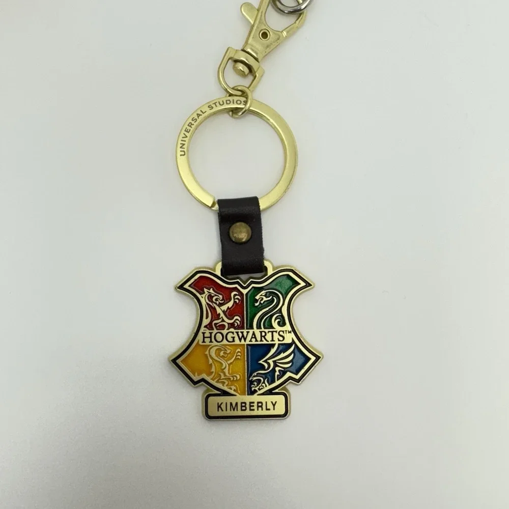Harry Potter Hogwarts Crest LANYARD OFFICIAL Universal Studios KIMBERLY NAME